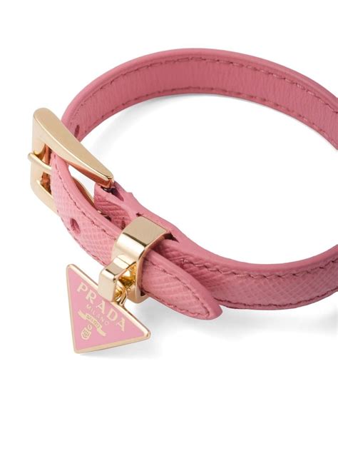 prada leather charm bracelet|Prada charm bracelet.